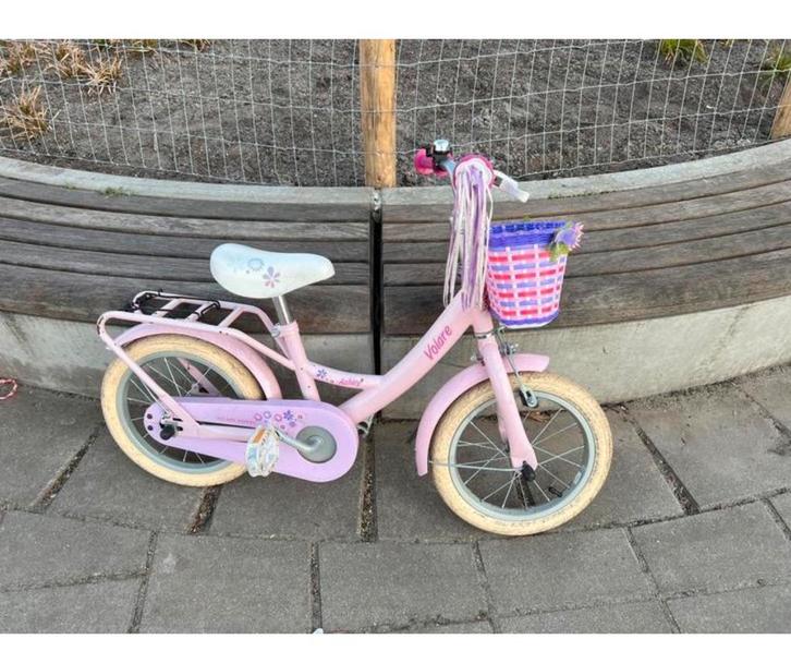 Volare Ashley Kinderfiets - Meisjes - 14 inch - Roze, Fietsen en Brommers, Fietsen | Meisjes, Zo goed als nieuw, 14 inch of minder