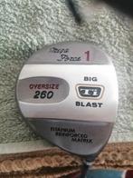 MEGA FORCE RIGHTHANDED DRIVER 1 BIG BLAST TITANIUM, Sport en Fitness, Golf, Ophalen of Verzenden, Zo goed als nieuw, Club, Overige merken