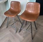 Twee mooie barkrukken - als nieuw, Huis en Inrichting, Barkrukken, 2 krukken, Ophalen of Verzenden, Zo goed als nieuw, 60 tot 90 cm