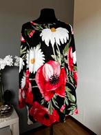 Mooie Lange Plussize Tuniek Maat 50/52, Ophalen of Verzenden, Nieuw, Zwart, Blouse of Tuniek