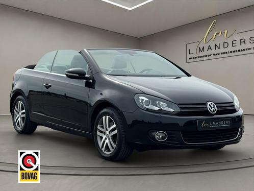Volkswagen Golf Cabriolet 1.4 TSI 2012 ZWART | Leder | Airco, Auto's, Volkswagen, Bedrijf, Golf, ABS, Airbags, Airconditioning