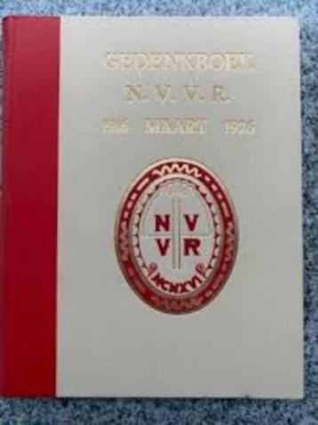 Gedenkboek N.V.V.R. 1916 maart 1926 beschikbaar voor biedingen