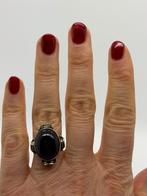 A701 Prachtige zilveren ring paarse steen maat 17, Ophalen of Verzenden, X, Dame, Zilver