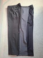 Drie herenbroeken maat 48., Ophalen of Verzenden, Gedragen, Maat 48/50 (M), Grijs