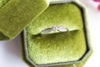 18 Karaat Witgouden (Verlovings)Ring Met Diamanten