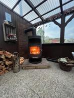 Mooie Caminos Houtkachel 8 KW.  "Nieuwstaat"., Huis en Inrichting, Ophalen, Houtkachel, Zo goed als nieuw, Vrijstaand