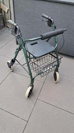 Rollator gebruikt, kleur groen, Diversen, Rollators, Ophalen, Opvouwbaar, Gebruikt