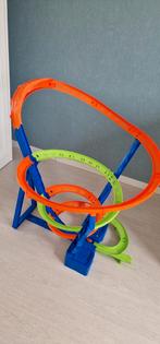 Hot Wheels spiral speed crash looping autobaan, Kinderen en Baby's, Speelgoed | Racebanen, Ophalen of Verzenden, Zo goed als nieuw