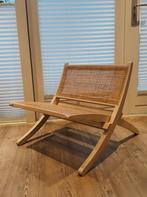 Rotan Houten Stoel Zara Home, Huis en Inrichting, Ophalen, Bruin, Nieuw, Hout