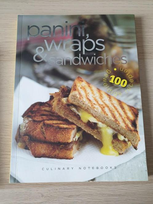 Culinary Notebooks Panini's, wraps & sandwiches, Boeken, Kookboeken, Nieuw, Ophalen of Verzenden