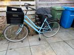 Lichtblauwe damesfiets, Ophalen, Overige merken, 53 tot 56 cm, Gebruikt