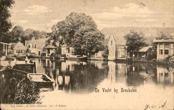 De Vecht bij Breukelen TOPKAART uitg A. Mobach st 1902 beschikbaar voor biedingen