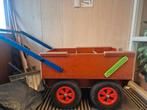 Houten bolderkar - 6 zitplaatsen, Caravans en Kamperen, Bolderkarren, Ophalen, Gebruikt