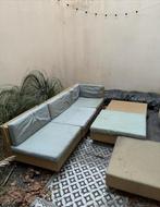 Outdoor sofa / loungeset / rattan, Ophalen, Zo goed als nieuw