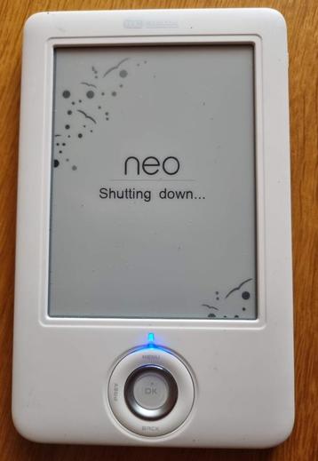 eReader BeBOOK Neo, inclusief stylus pen, laadsnoer en hoes beschikbaar voor biedingen
