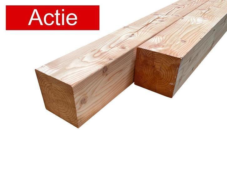 Lariks palen | Balken | Tuinhout | Overkapping | OUTLET, Tuin en Terras, Palen, Balken en Planken, Nieuw, Palen, 250 cm of meer