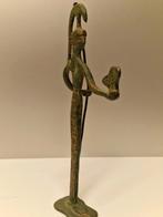 Bronzen Beeld – Griekse Stijl (Athena met Uil), Antiek en Kunst, Antiek | Koper en Brons, Ophalen of Verzenden