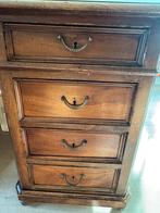 Antiek klassiek engelse twin desk bureau, Antiek en Kunst, Ophalen