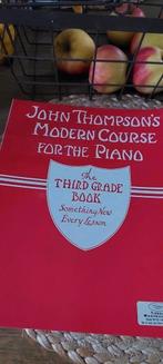 JOHN THOMPSON 'S MODERNE PIANO-LES CURSUS 3 ENGELSE VERSIE, Gebruikt, Overige genres, Les of Cursus, Ophalen of Verzenden