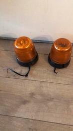 2 flitslampen orange 12volt, Auto-onderdelen, Ophalen of Verzenden, Gebruikt
