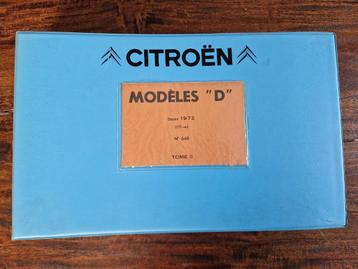 Werkplaatshandboek Citroën "D"-modeles, ID en DS, deel 2 