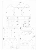 partytent, Tuin en Terras, Partytenten, Ophalen, Opvouwbaar, Partytent, Zo goed als nieuw