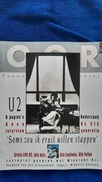 OOR 10-1992 Bono U2 Festivalgids Midnight Oil Raymond van he, Ophalen of Verzenden, Zo goed als nieuw, Muziek, Film of Tv