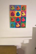 Ikea knista badeenden print in andy warhol stijl, Huis en Inrichting, Woonaccessoires | Schilderijen, Tekeningen en Foto's, Ophalen of Verzenden