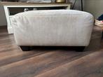 Mooie beige hocker., Ophalen, Zo goed als nieuw, Rechthoekig