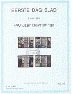 Nederland. EERSTE DAG BLAD No. 35. NVPH nr. 1329 - 1332, Postzegels en Munten, Nederland, Onbeschreven, Verzenden