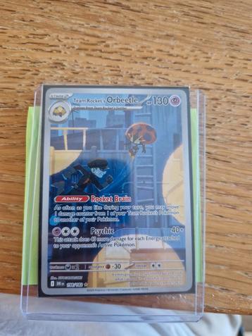Team Rocket's Orbeetle #192/152 DRI - NM conditie beschikbaar voor biedingen