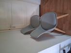 Eetkamerstoel, Huis en Inrichting, Stoelen, Ophalen, Gebruikt, Grijs, Twee