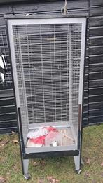 Vogelkooi op wielen, Dieren en Toebehoren, Vogels | Hokken en Kooien, Ophalen of Verzenden, Metaal, Vogelkooi
