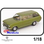Opel Kadett B Caravan - Lemon Green - Touring Modelcars 1:18, Hobby en Vrije tijd, Modelauto's | 1:18, Overige merken, Auto, Verzenden
