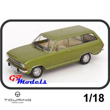 Opel Kadett B Caravan - Lemon Green - Touring Modelcars 1:18 beschikbaar voor biedingen