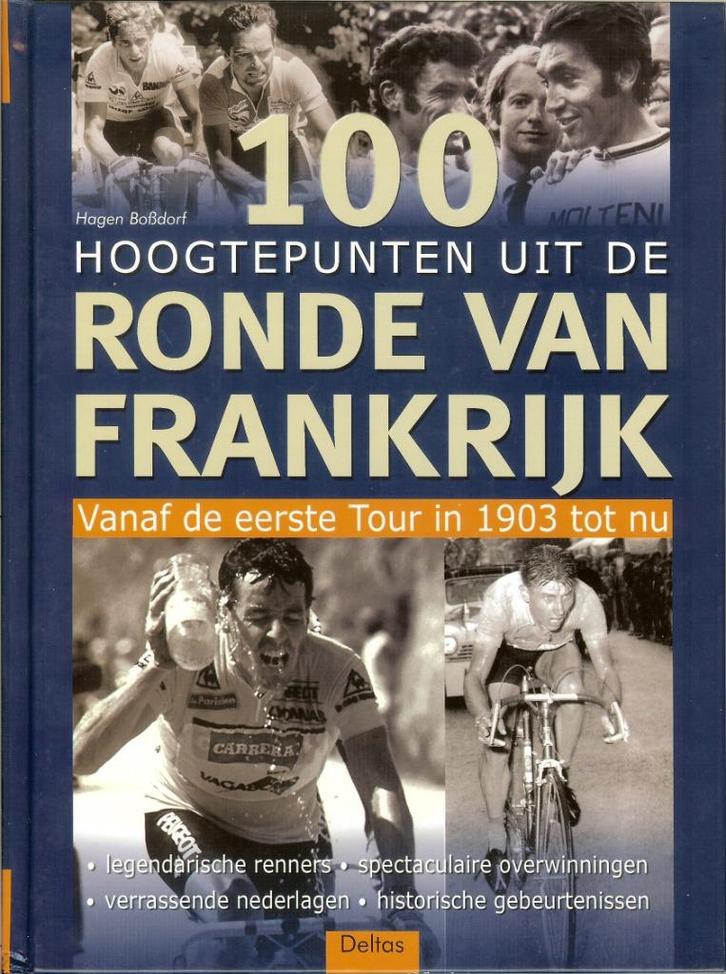Wielrennen - Tour de France 5x, Boeken, Sportboeken, Zo goed als nieuw, Lopen en Fietsen, Verzenden
