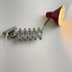 Hala of Anvia schaarlamp rood, Huis en Inrichting, Lampen | Wandlampen, Ophalen of Verzenden, Gebruikt, Metaal, Dutch design