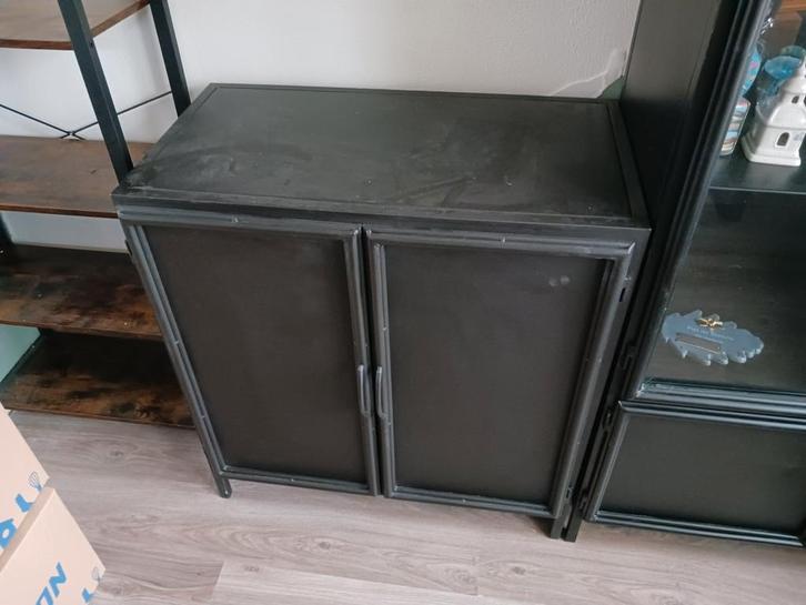 Mooie metalen opbergkast van Loods 5, Huis en Inrichting, Kasten | Overige, Zo goed als nieuw, Ophalen