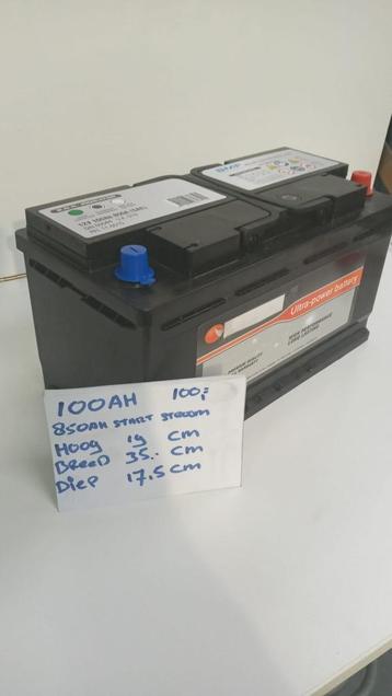 100 ah accu 90  euro nieuw inkl btw beschikbaar voor biedingen