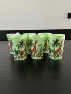 Nieuw 6x groen plastic drink beker kop kind jungle thema, Huis en Inrichting, Keuken | Servies, Overige materialen, Nieuw, Ophalen of Verzenden