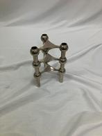 Stoff Nagel BMF vintage kandelaren set van 3 stuks, Ophalen of Verzenden, Gebruikt