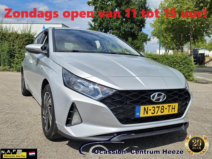 Hyundai i20 1.0 T-GDI MHEV, 1e Eig! Carplay! Camera! Zondag, Auto's, Hyundai, Bedrijf, Te koop, i20, ABS, Achteruitrijcamera, Airbags