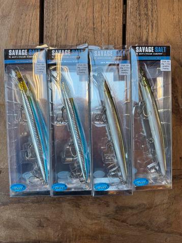 savage gear jerk minnow pluggen 21cm en 44 gram  2 kleuren beschikbaar voor biedingen