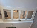 Binnendeur met glas., Binnendeur, Ophalen of Verzenden, 200 tot 215 cm, Glas
