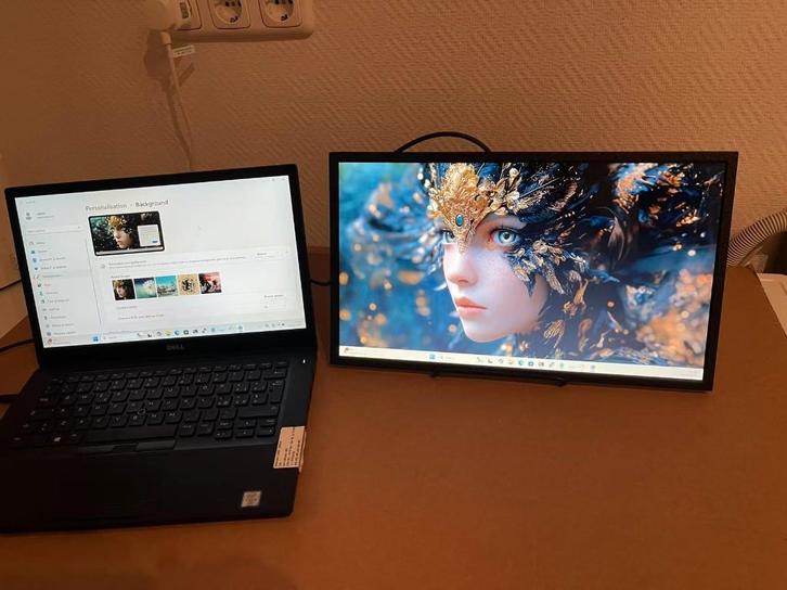 17,3 Portable Monitor met USB Type-C Ultra Slim, Computers en Software, Monitoren, Gebruikt, 60 Hz of minder, HDMI, USB-C, Gaming