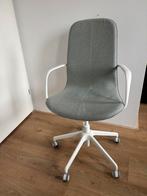 Bureaustoel IKEA Langfjall – lichtgroen, met armleuningen, Huis en Inrichting, Bureaustoelen, Ophalen, Zo goed als nieuw, Beige