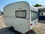 Retro Eiffeland 310 Caravan + luifel Lichtgewicht 600KG max, Caravans en Kamperen, Caravans, Standaardzit, Bedrijf, Tot en met 3