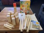 Mooi nieuw houten spel Kubb, Ophalen of Verzenden, Nieuw, Overige typen