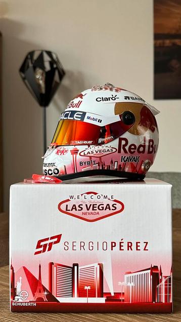 Sergio Perez 2023 Las Vegas GP 2023 1:2 helm beschikbaar voor biedingen