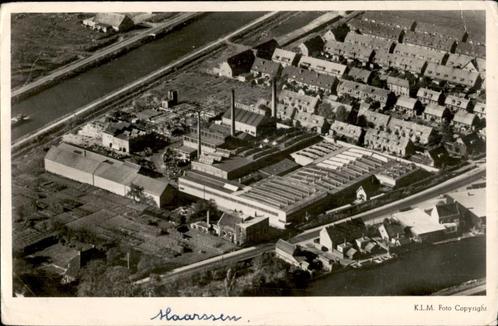 Maarssen KLM fabriek P. Bammens huizen en kanaal+de Vecht, Verzamelen, Ansichtkaarten | Nederland, Ongelopen, Utrecht, Verzenden